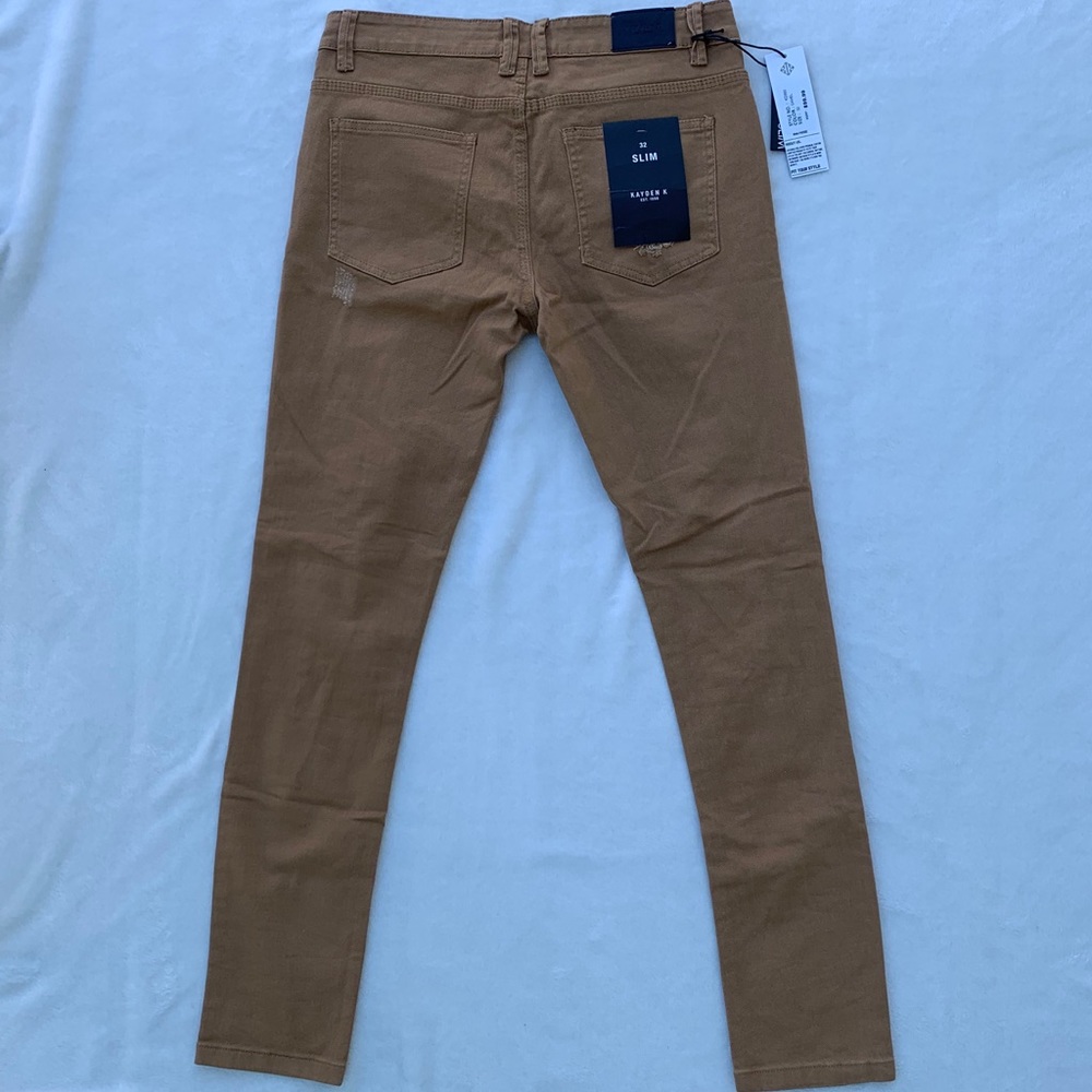 Kayden K Men’s Ripped Pants - Picture 4 of 5